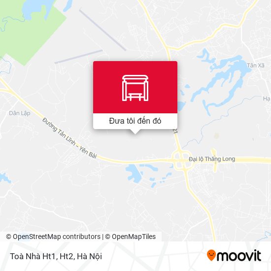 Bản đồ Toà Nhà Ht1, Ht2