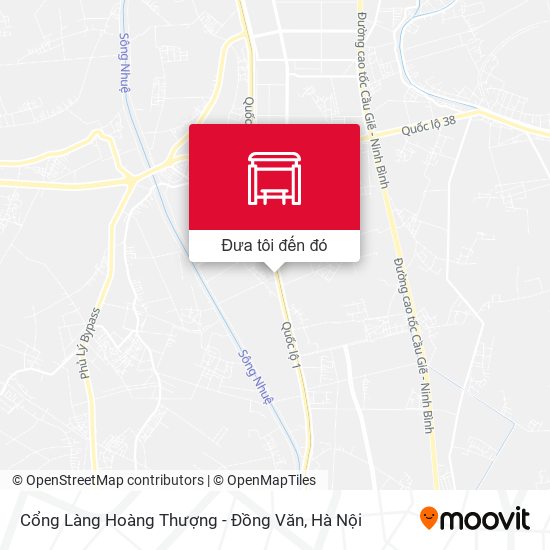 Bản đồ Cổng Làng Hoàng Thượng - Đồng Văn