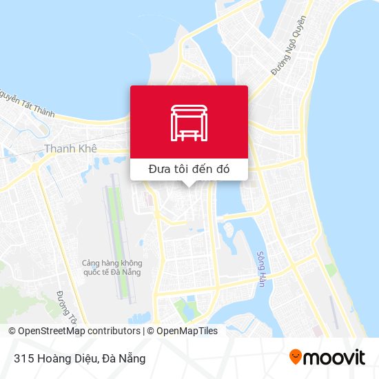 Bản đồ 315 Hoàng Diệu