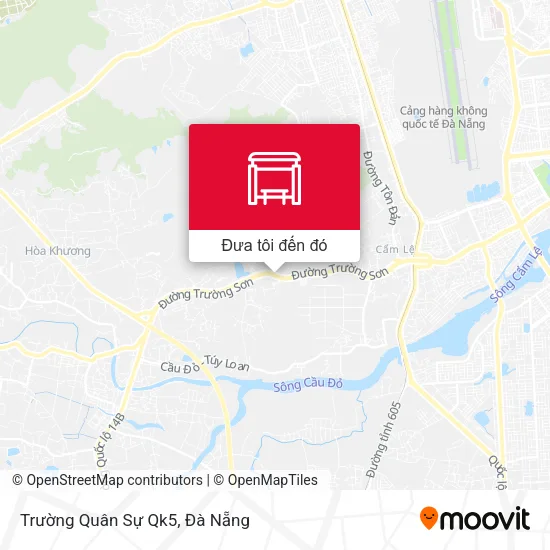 Bản đồ Trường Quân Sự Qk5