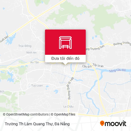Bản đồ Trường Th Lâm Quang Thự