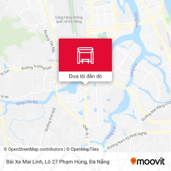 Bản đồ Bãi Xe Mai Linh, Lô 27 Phạm Hùng