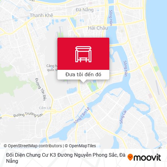 Bản đồ Đối Diện Chung Cư K3 Đường Nguyễn Phong Sắc