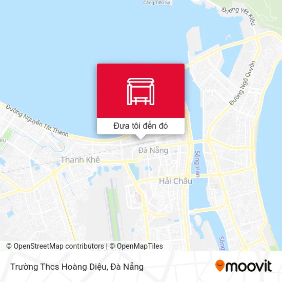 Bản đồ Trường Thcs Hoàng Diệu