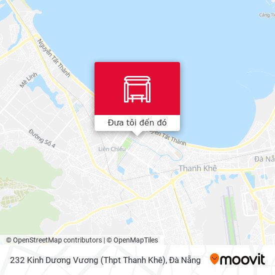 Bản đồ 232 Kinh Dương Vương (Thpt Thanh Khê)