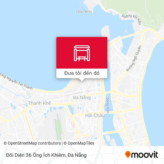 Bản đồ Đối Diện 36 Ông Ích Khiêm