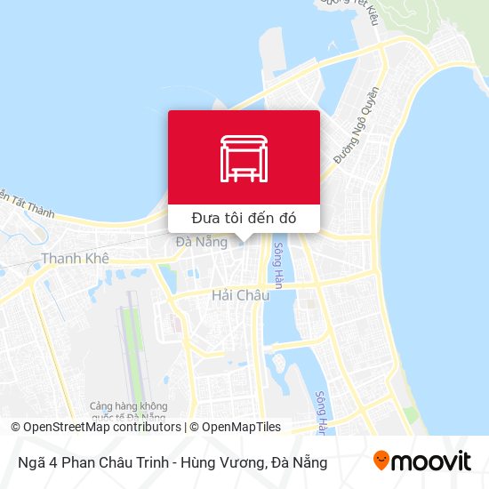 Bản đồ Ngã 4 Phan Châu Trinh - Hùng Vương