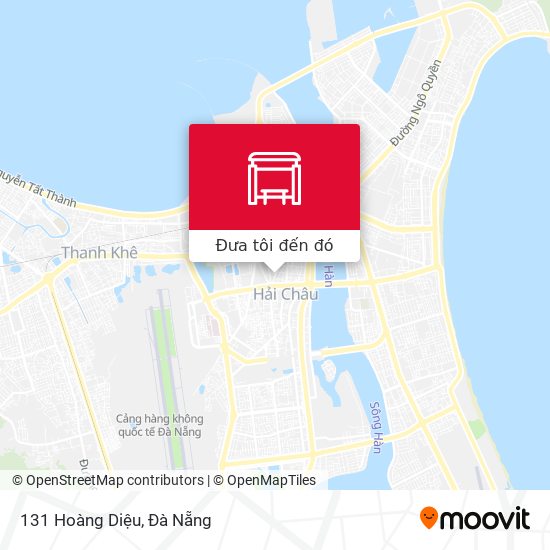 Bản đồ 131 Hoàng Diệu