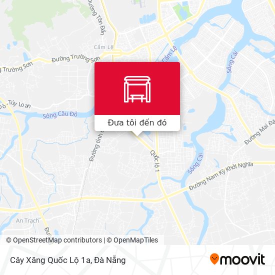 Bản đồ Cây Xăng Quốc Lộ 1a