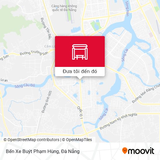 Bản đồ Bến Xe Buýt Phạm Hùng