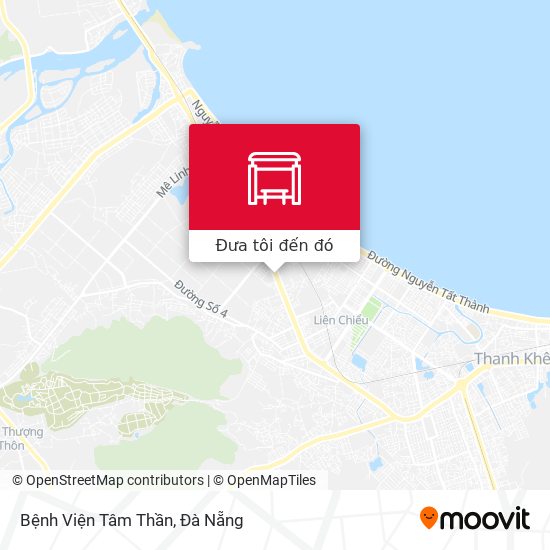 Bản đồ Bệnh Viện Tâm Thần