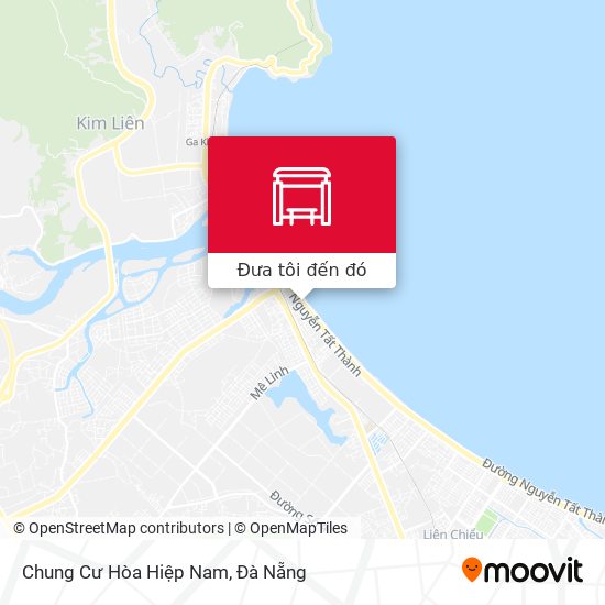 Bản đồ Chung Cư Hòa Hiệp Nam