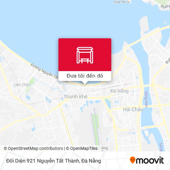 Bản đồ Đối Diện 921 Nguyễn Tất Thành