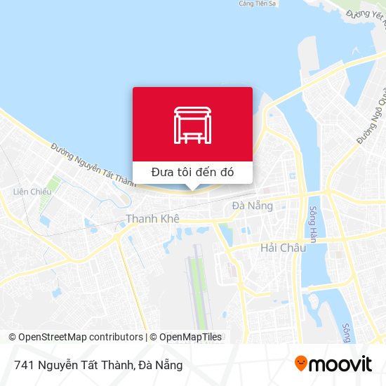 Bản đồ 741 Nguyễn Tất Thành