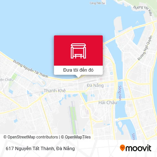 Bản đồ 617 Nguyễn Tất Thành