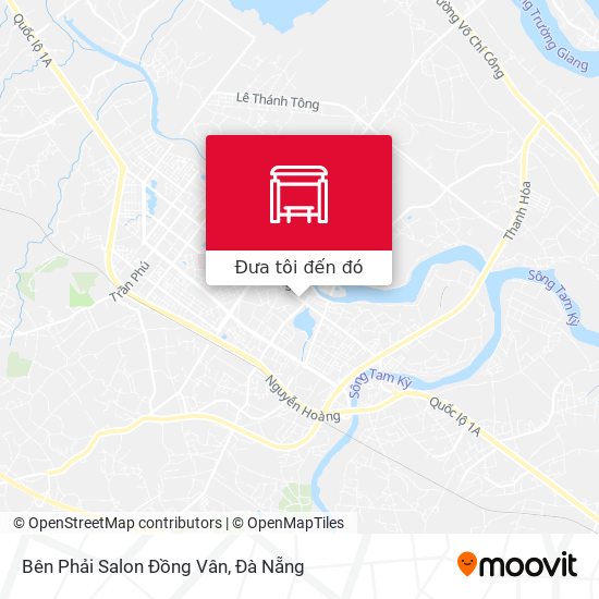 Bản đồ Bên Phải Salon Đồng Vân