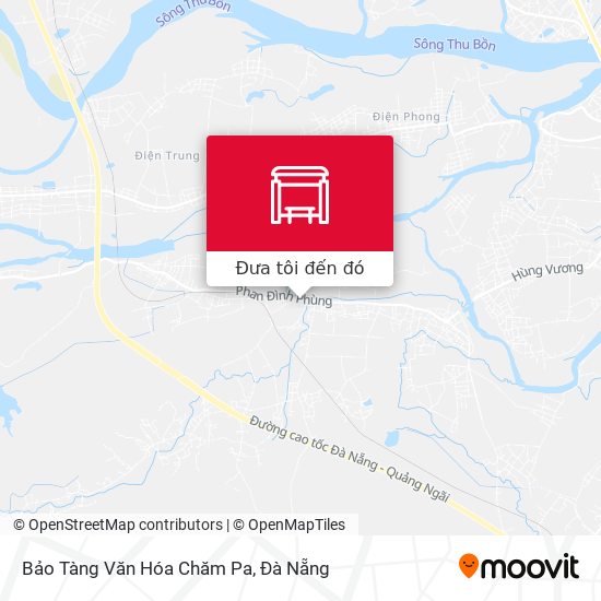 Bản đồ Bảo Tàng Văn Hóa Chăm Pa