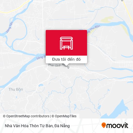 Bản đồ Nhà Văn Hóa Thôn Từ Bàn