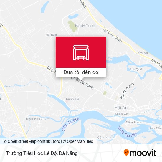 Bản đồ Trường Tiểu Học Lê Độ