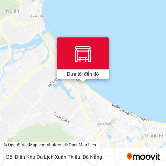 Bản đồ Đối Diện Khu Du Lịch Xuân Thiều