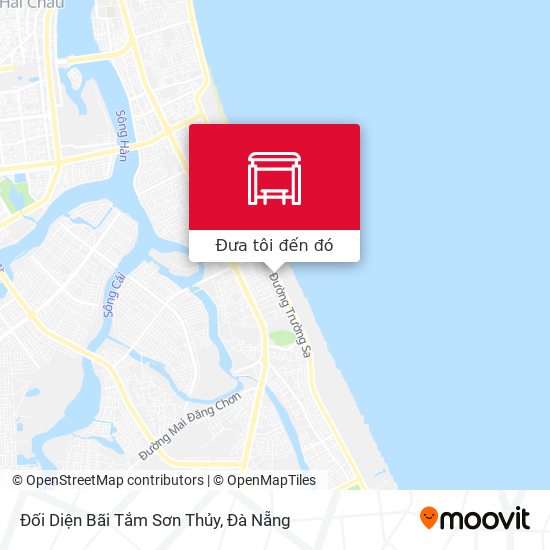 Bản đồ Đối Diện Bãi Tắm Sơn Thủy