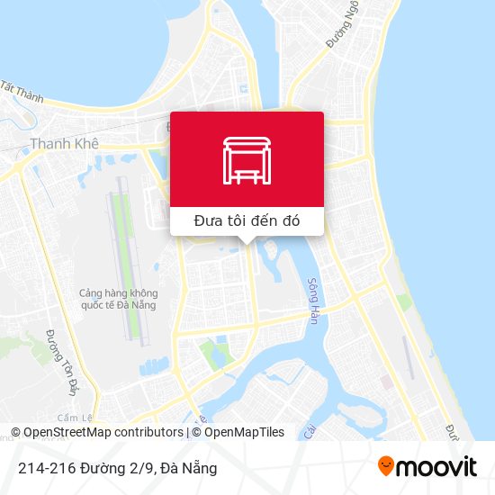 Bản đồ 214-216 Đường 2/9