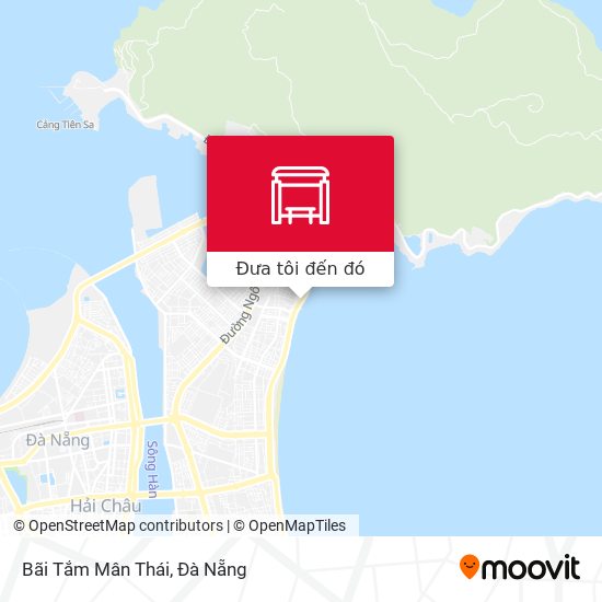 Bản đồ Bãi Tắm Mân Thái