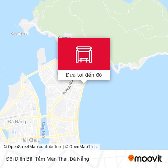 Bản đồ Đối Diện Bãi Tắm Mân Thái