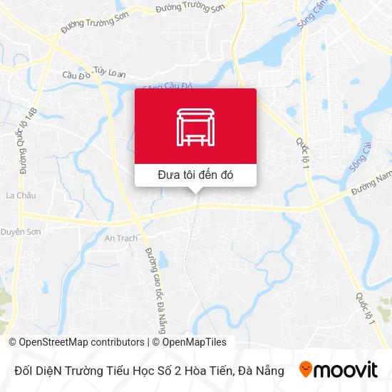 Bản đồ ĐốI DiệN Trường Tiểu Học Số 2 Hòa Tiến