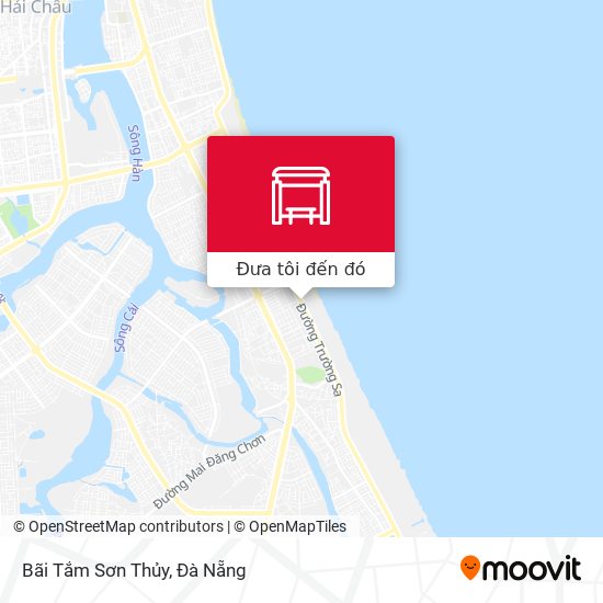 Bản đồ Bãi Tắm Sơn Thủy