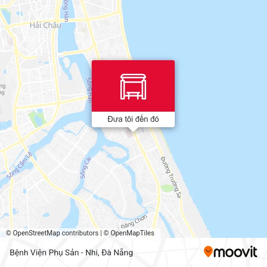 Bản đồ Bệnh Viện Phụ Sản - Nhi