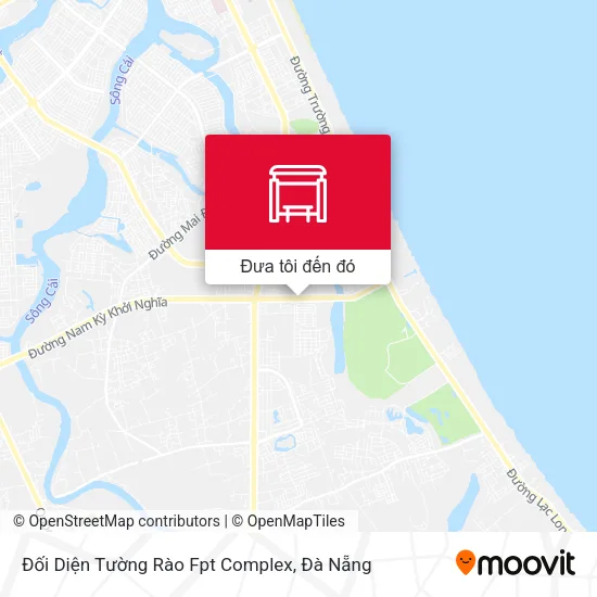 Bản đồ Đối Diện Tường Rào Fpt Complex