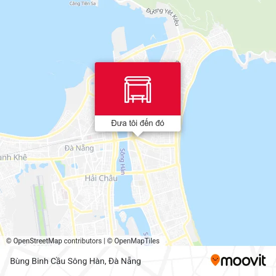 Bản đồ Bùng Binh Cầu Sông Hàn