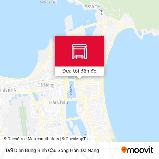 Bản đồ Đối Diện Bùng Binh Cầu Sông Hàn