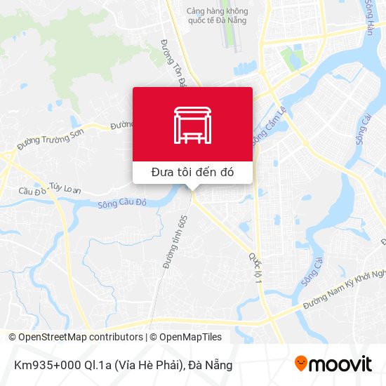 Bản đồ Km935+000 Ql.1a (Vỉa Hè Phải)