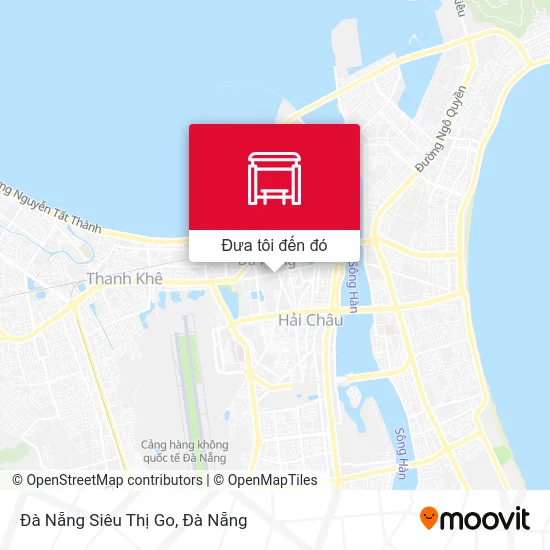 Bản đồ Đà Nẵng Siêu Thị Go