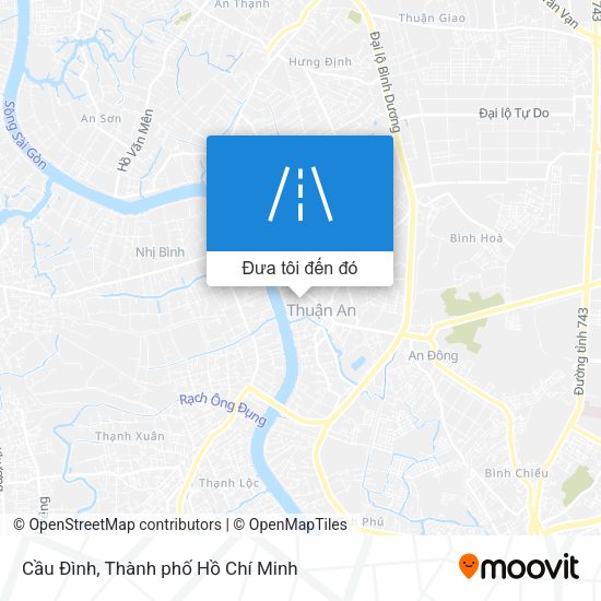 Bản đồ Cầu Đình