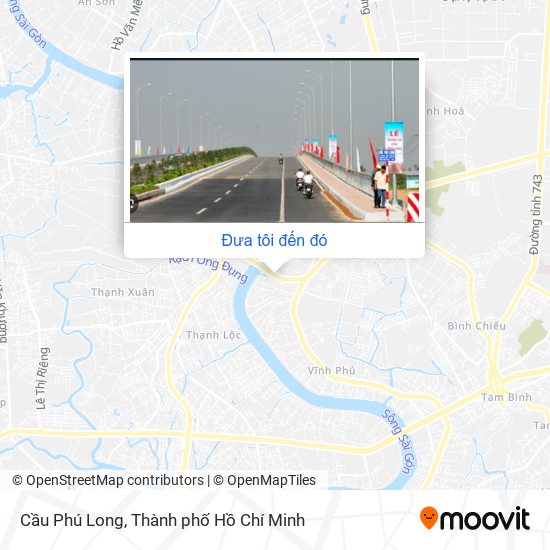 Bản đồ Cầu Phú Long
