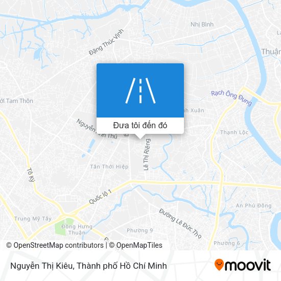 Bản đồ Nguyễn Thị Kiêu