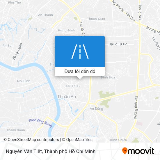 Bản đồ Nguyễn Văn Tiết