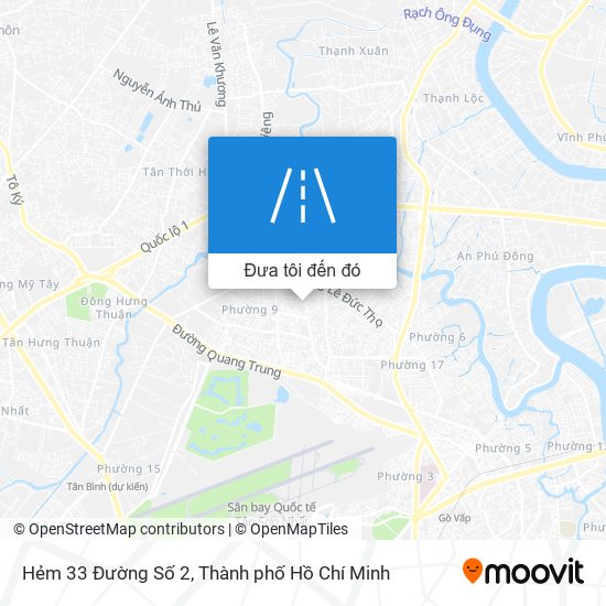 Bản đồ Hẻm 33 Đường Số 2