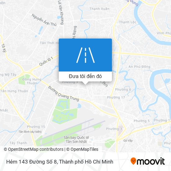 Bản đồ Hẻm 143 Đường Số 8