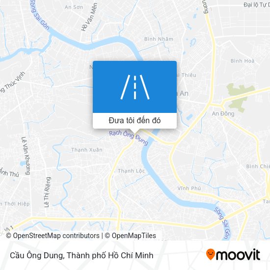 Bản đồ Cầu Ông Dung