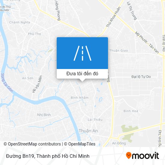 Bản đồ Đường Bn19