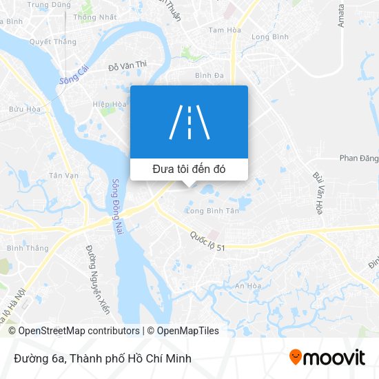 Bản đồ Đường 6a