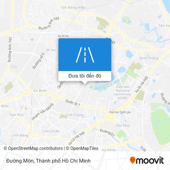 Bản đồ Đường Mòn