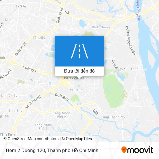 Bản đồ Hem 2 Duong 120