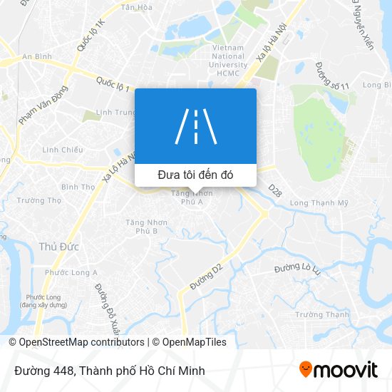 Bản đồ Đường 448