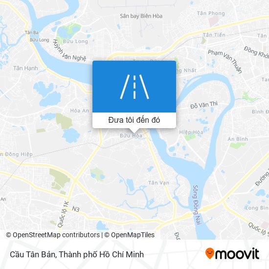 Bản đồ Cầu Tân Bản
