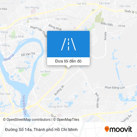 Bản đồ Đường Số 14a